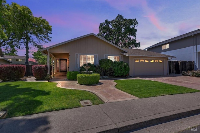 581 Werner Way, Vacaville, CA 95688 - view of front facade with an attached garage and driveway