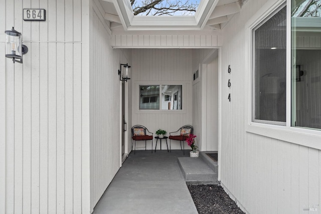view of entrance to property