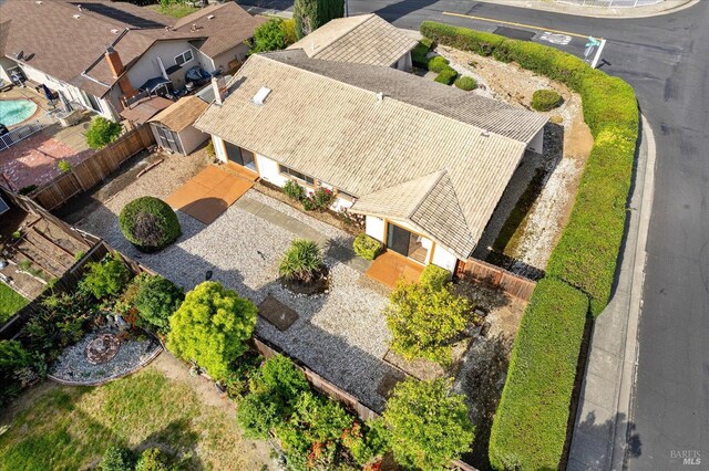 drone / aerial view
