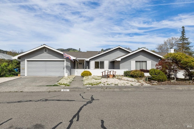 331 Laurel Leaf Pl, Santa Rosa, CA 95409 - ranch-style house with an attached garage and driveway