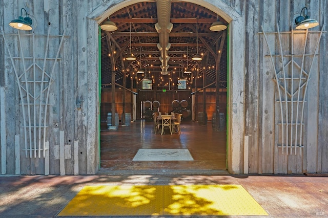 view of exterior entry