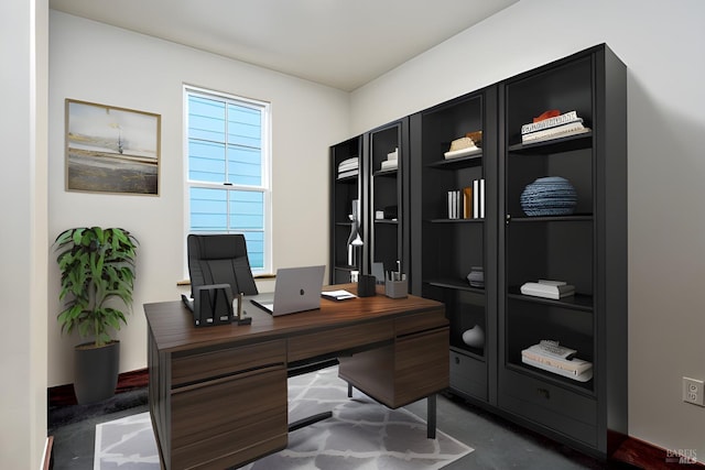 542 College Ave, Santa Rosa, CA 95404 - office space featuring finished concrete flooring