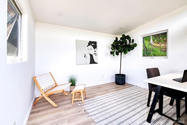 11 Cedar St, San Anselmo, CA 94960 - office featuring light wood finished floors and baseboards