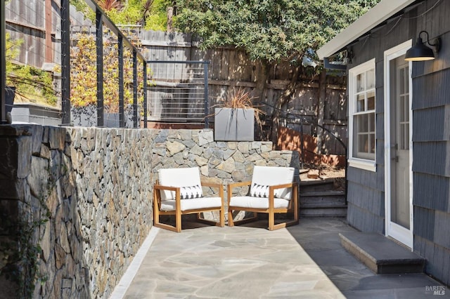 11 Cedar St, San Anselmo, CA 94960 - view of patio / terrace featuring fence