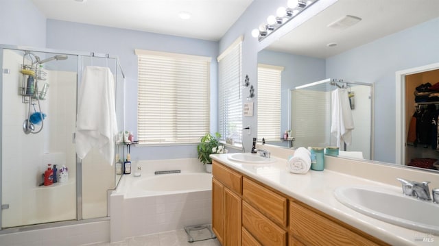 1220 Bello Dr, Dixon, CA 95620 - full bath with a shower stall, plenty of natural light, and a sink