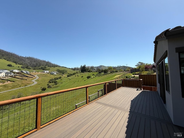 view of deck