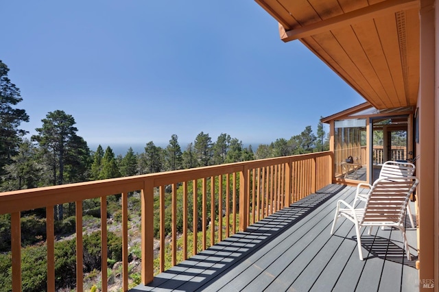 42227 Roseman Creek Rd, Gualala, CA 95445 - view of front facade featuring a deck