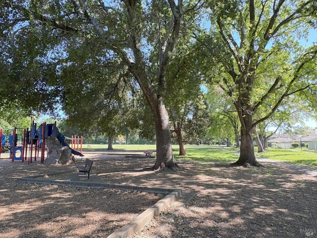 view of communal playground