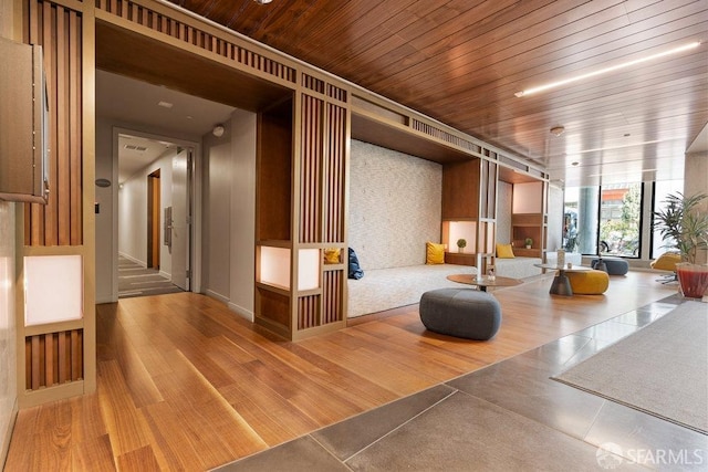 88 Arkansas St Unit 515, San Francisco, CA 94107 - lobby with wood ceiling