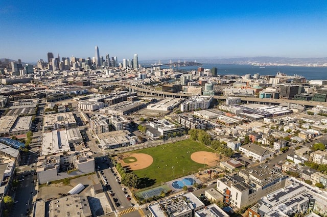88 Arkansas St Unit 515, San Francisco, CA 94107 - aerial overview of property's location with nearby urban area and a nearby body of water