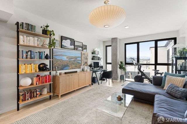 88 Arkansas St Unit 515, San Francisco, CA 94107 - living room with baseboards