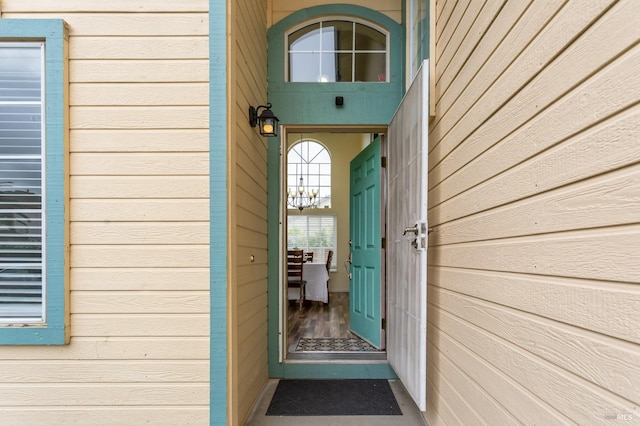 view of property entrance
