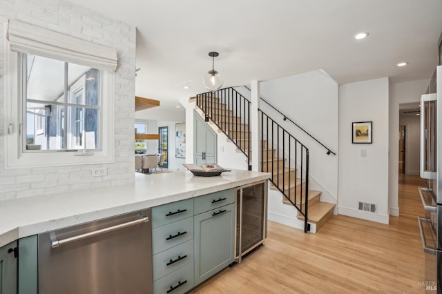 45 Golden Hind Psge, Corte Madera, CA 94925 - dining room featuring baseboards, recessed lighting, and wood finished floors