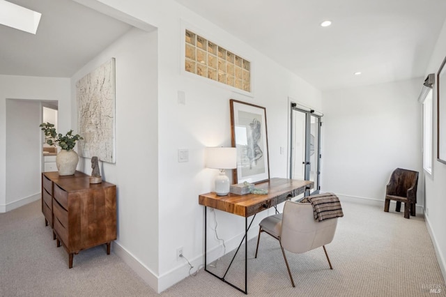 45 Golden Hind Psge, Corte Madera, CA 94925 - kitchen featuring green cabinets, stainless steel appliances, tasteful backsplash, and recessed lighting