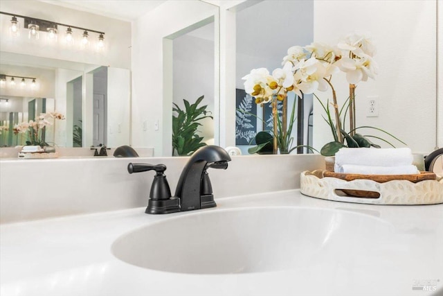 details featuring a sink