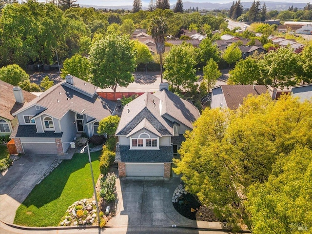 bird's eye view