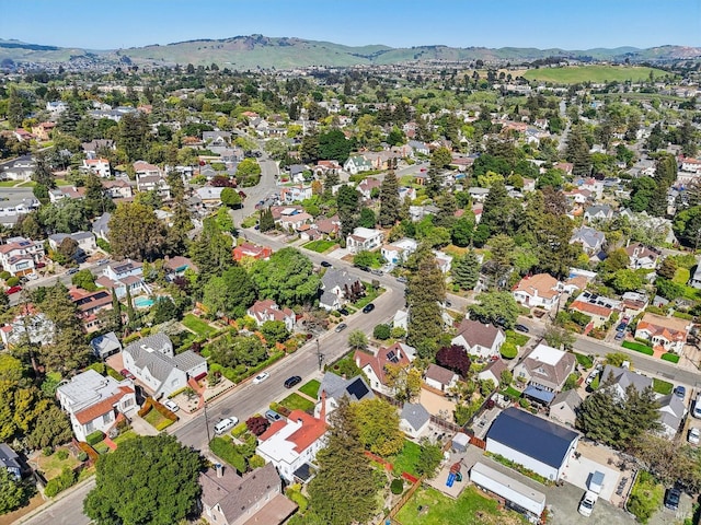 17 Hanns Ave, Vallejo, CA 94590 - birds eye view of property featuring a residential view and a mountain view