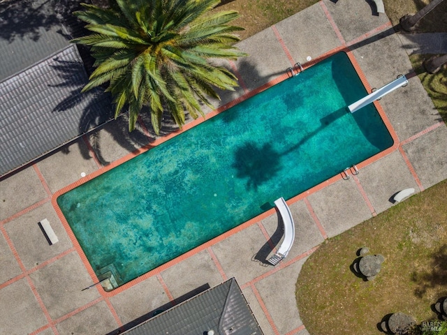 view of pool