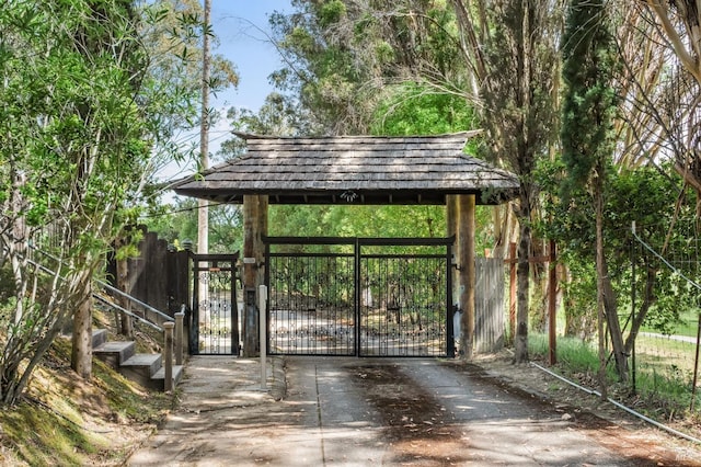 view of gate