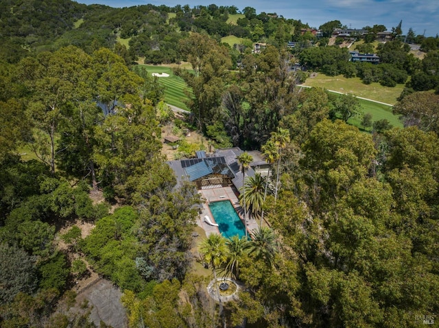 aerial view