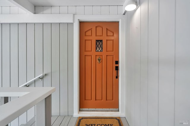 view of property entrance