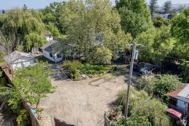 aerial view