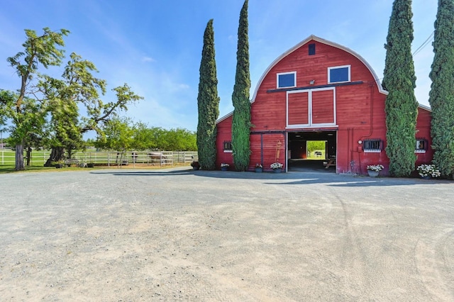 10240 Kost Rd, Galt, CA 95632 - view of barn featuring fence