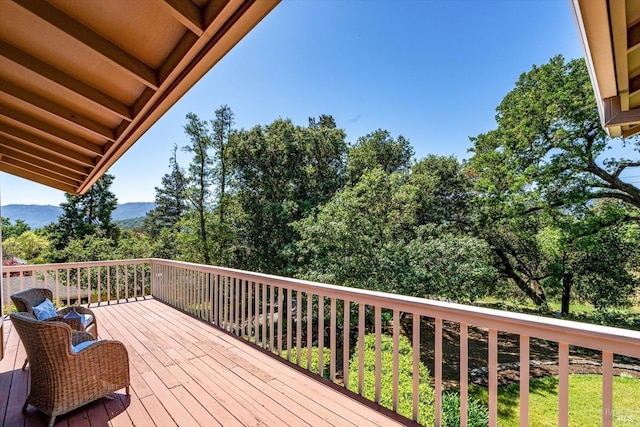 103 Camino Vis, Saint Helena, CA 94574 - view of wooden terrace