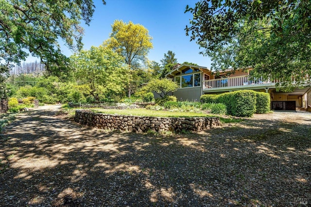 103 Camino Vis, Saint Helena, CA 94574 - view of yard