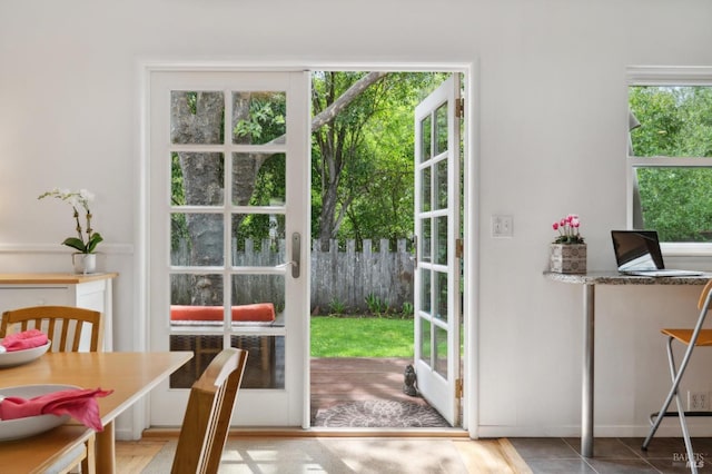 view of doorway