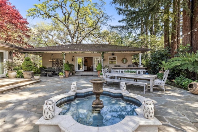 1571 Silver Trl, Napa, CA 94558 - view of patio / terrace featuring outdoor dining space