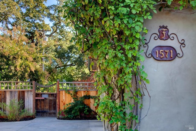 1571 Silver Trl, Napa, CA 94558 - view of gate with fence
