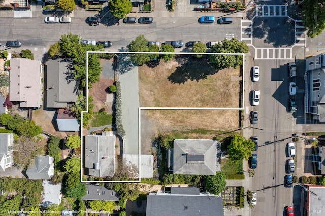 drone / aerial view featuring a residential view