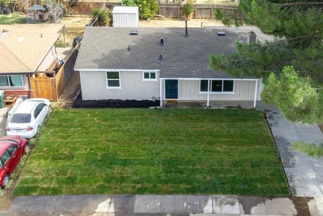 drone / aerial view