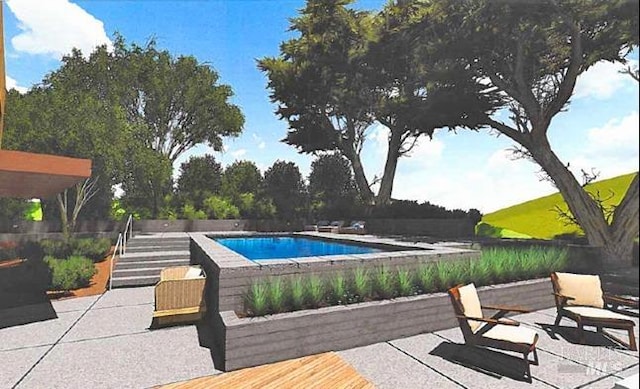 86 Sugarloaf Dr, Tiburon, CA 94920 - outdoor pool featuring a patio area
