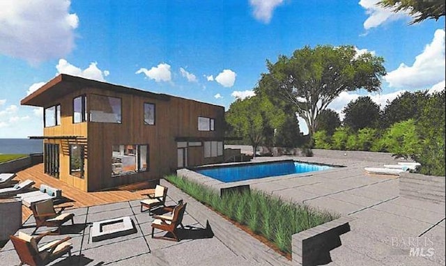 86 Sugarloaf Dr, Tiburon, CA 94920 - outdoor pool with a patio