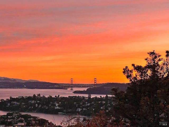 86 Sugarloaf Dr, Tiburon, CA 94920 - view of mountain backdrop with a nearby body of water