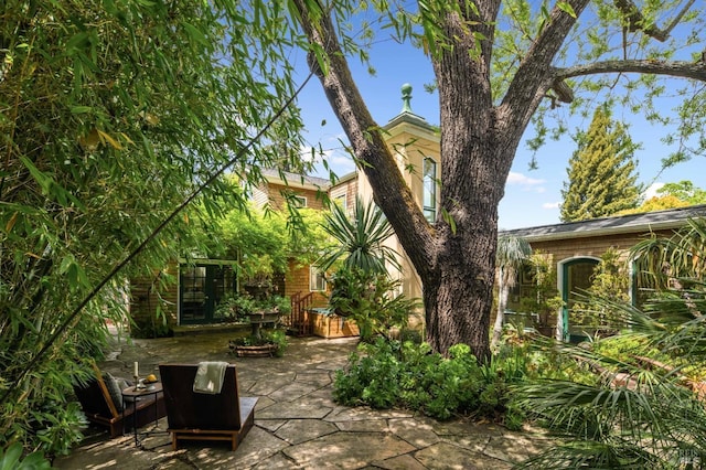 exterior space with a patio area