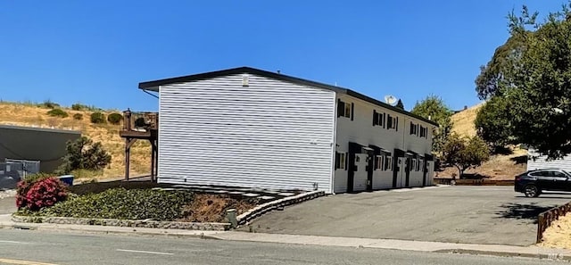 view of home's exterior