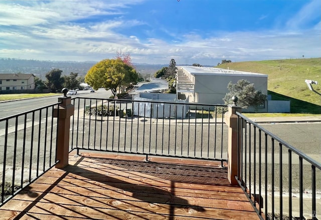 view of deck