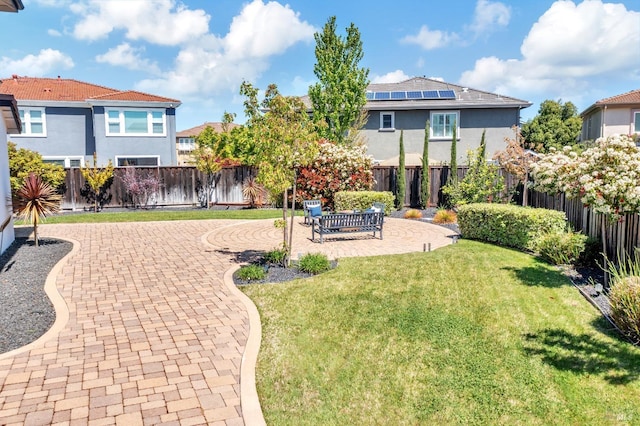 439 Mckenna Ct, Benicia, CA 94510 - view of yard with a patio area and a fenced backyard
