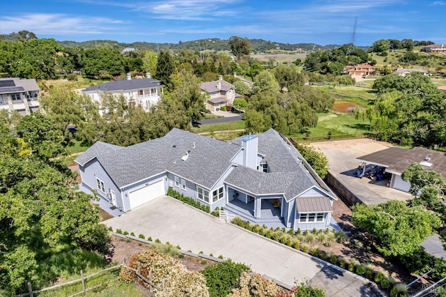 12 Rose Ct, Novato, CA 94945 - view from above of property
