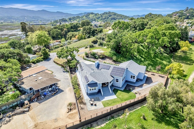 12 Rose Ct, Novato, CA 94945 - view of subject property with mountains