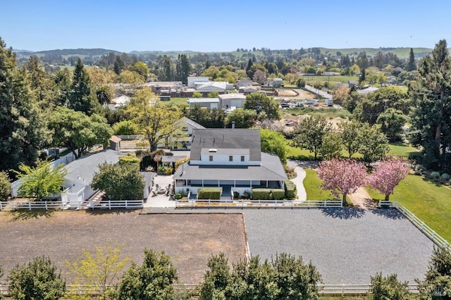 1030 Thompson Ln, Petaluma, CA 94952 - view from above of property
