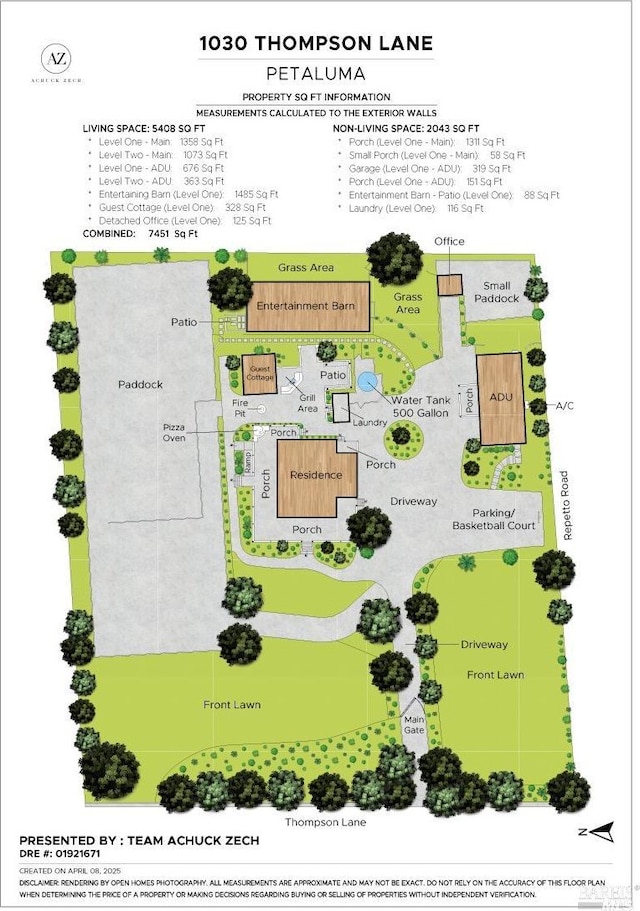 1030 Thompson Ln, Petaluma, CA 94952 - home floor plan