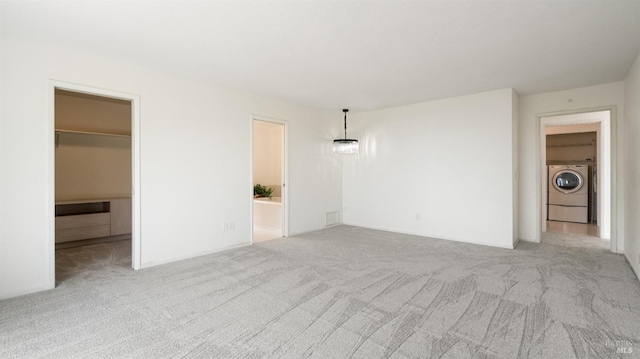 5750 Lichau Rd, Penngrove, CA 94951 - unfurnished room with washer / clothes dryer and carpet flooring