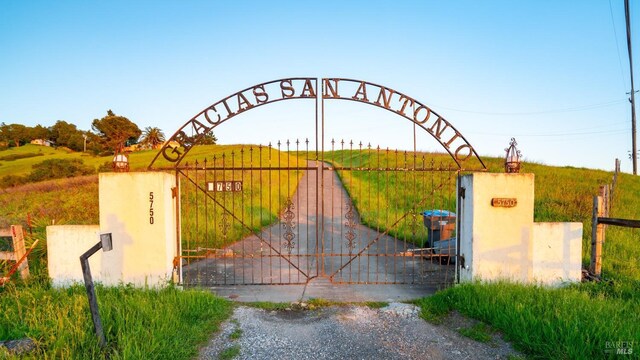 view of gate