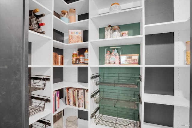 view of pantry