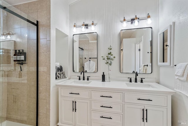 1006 Armsby Way, Suisun City, CA 94585 - full bathroom with a shower stall and double vanity