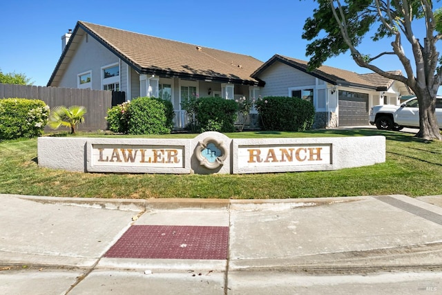 1006 Armsby Way, Suisun City, CA 94585 - community sign featuring an attached garage